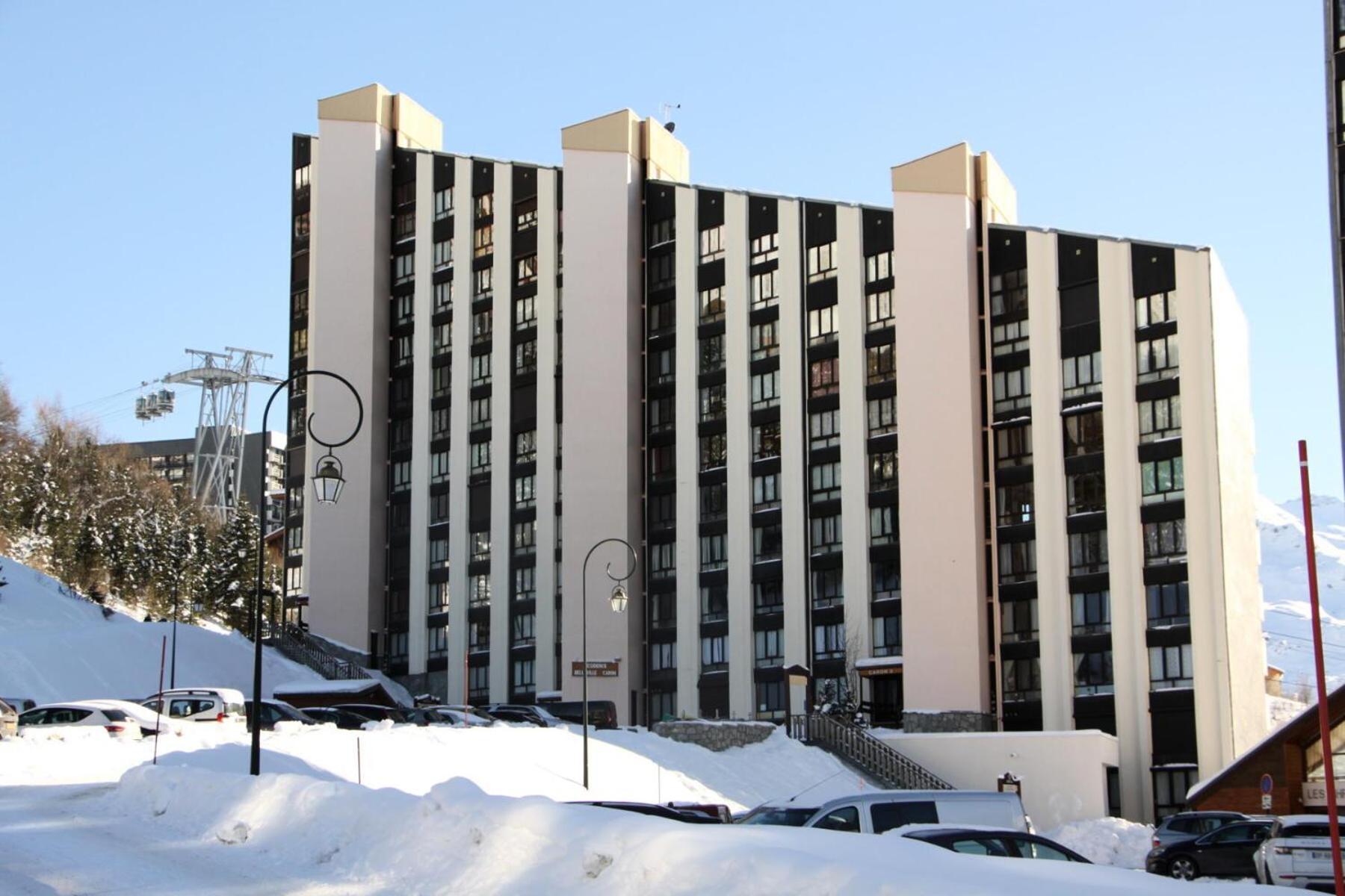 Residence Caron - Studio Moderne Et Lumineux - Depart Et Retour Skis Aux Pieds - Balcon Mae-3314 Saint-Martin-de-Belleville Kültér fotó